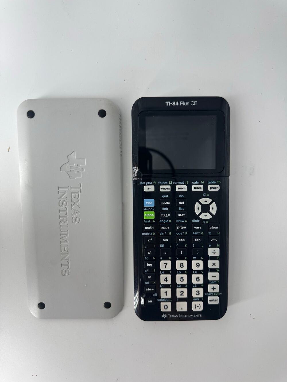Texas Instruments TI-84 Plus CE - brand new battery